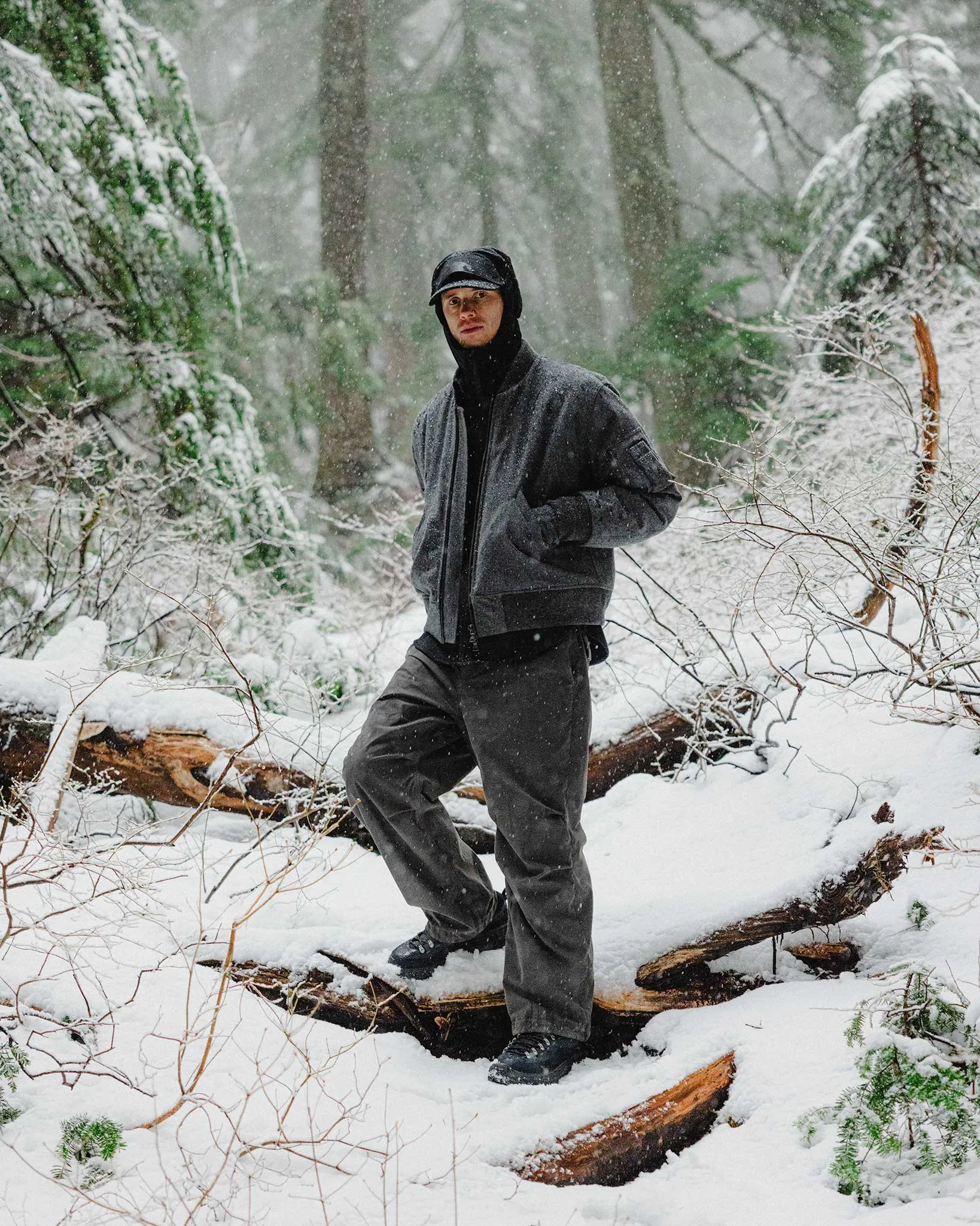 Pilot Jacket - GORE-TEX WINDSTOPPER® 3L Nylon / Primaloft® - Black