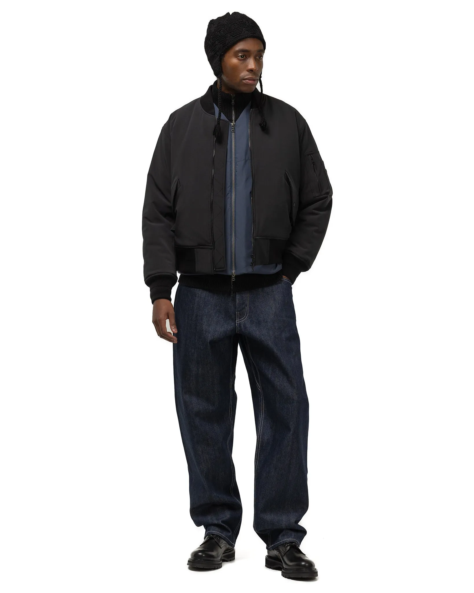 Pilot Jacket - GORE-TEX WINDSTOPPER® 3L Nylon / Primaloft® - Black