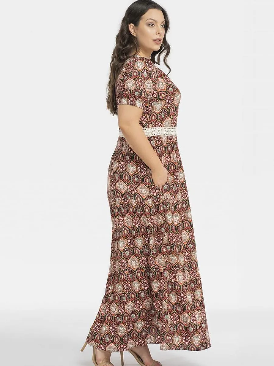 Plus size dress model 196882 Karko