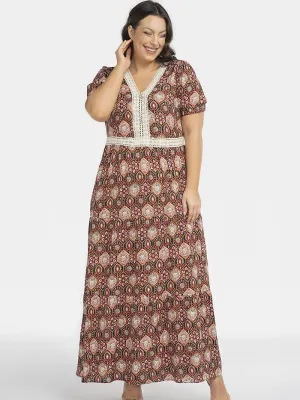 Plus size dress model 196882 Karko