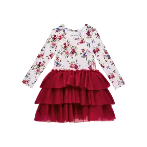 Posh Peanut Long Sleeve Tulle Dress - Philippa
