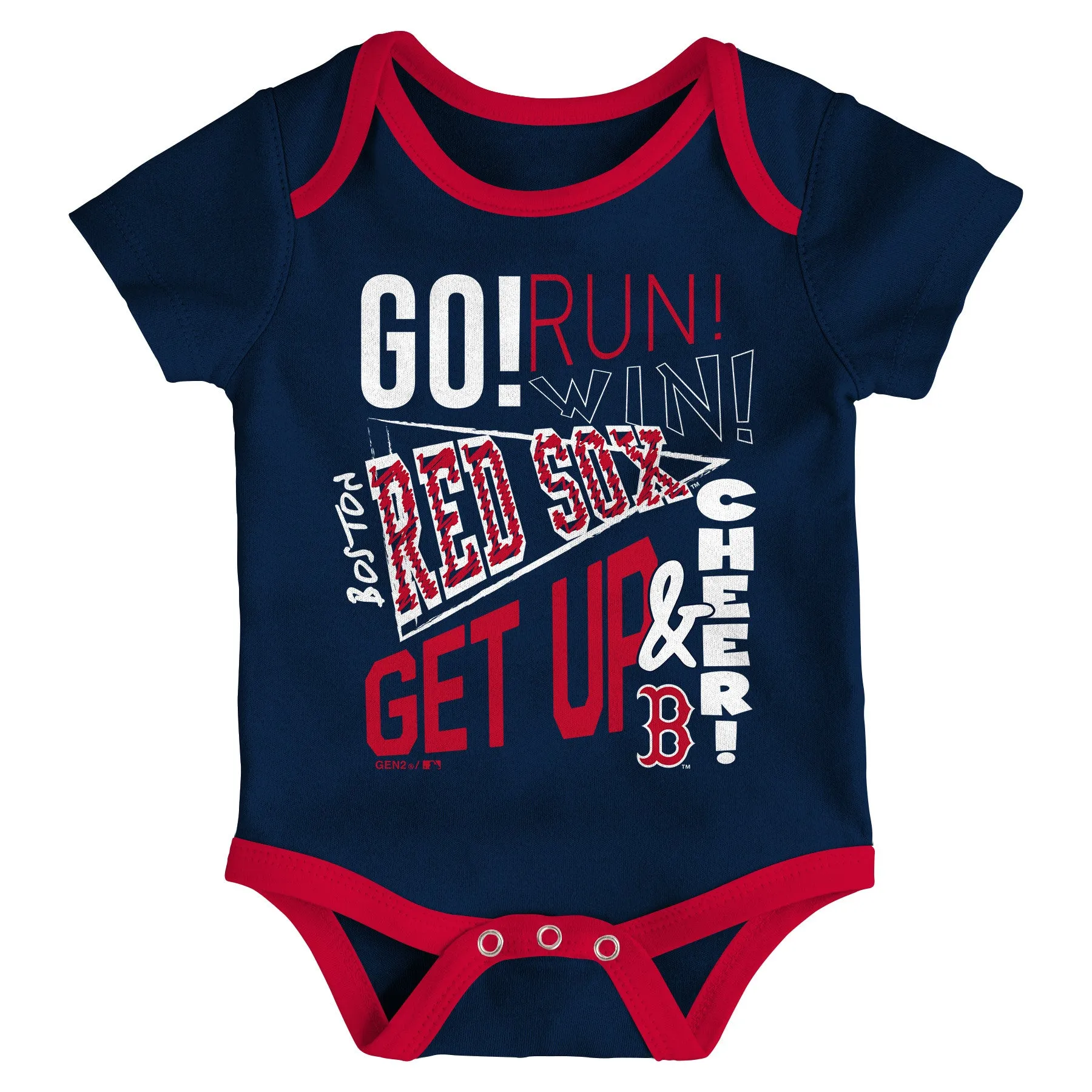 Red Sox Get Up and Cheer 3 Pack