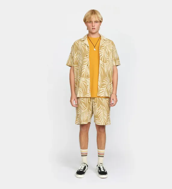 REVOLUTION - Terry Cuban Shirt / 3101 - Khaki