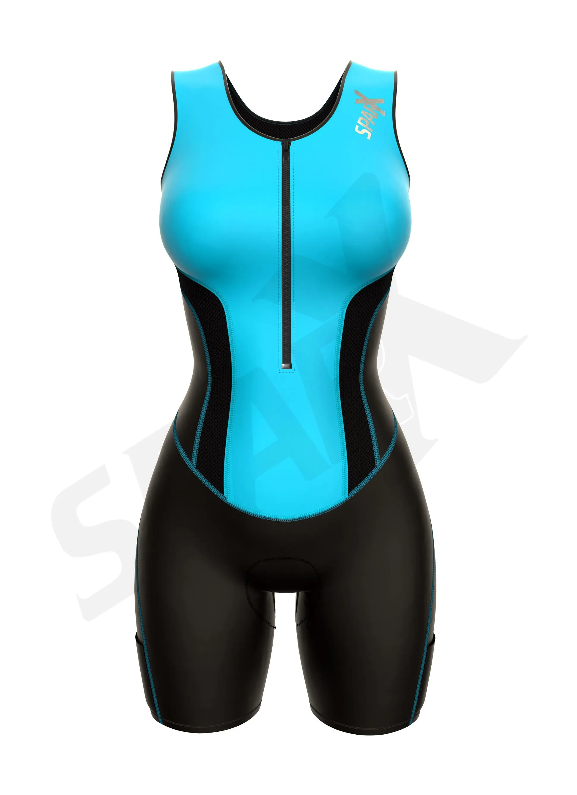 Sparx Women Triathlon Suit Tri Short Racing Cycling Swim Run