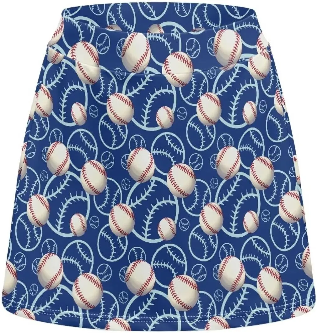 Tennis Skirts for Women with Pocket Shorts High Waisted Athletic Golf Skorts Summer Workout Running Skirts