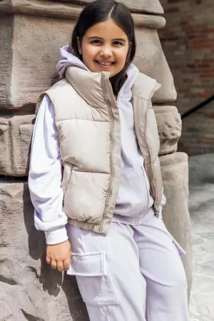 Veste bouffante pour fille