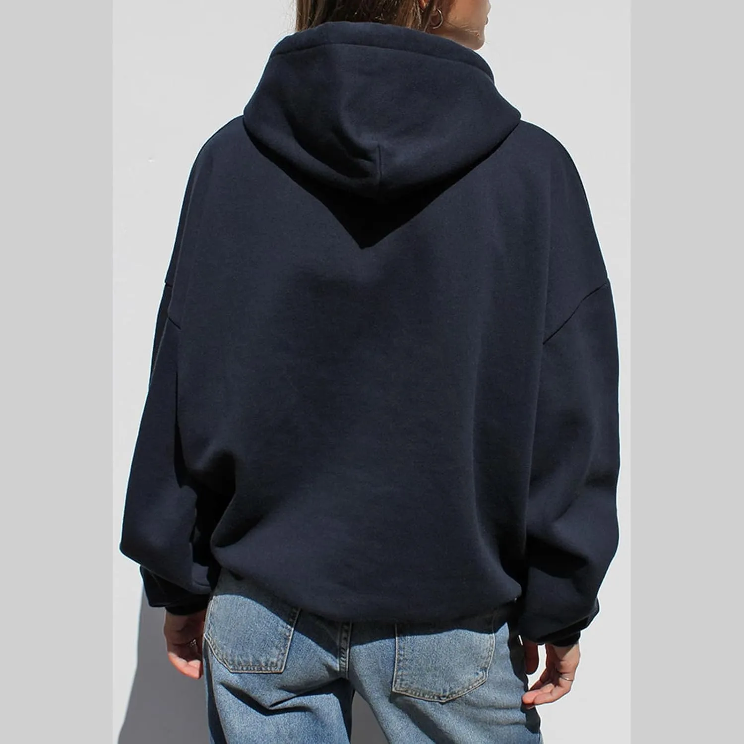 Women Graphic Hoodie Sweatshirt Y2K Fairy Grunge Loose Oversized Long Sleeve Hooded Pullover Fall Winter Streetwear