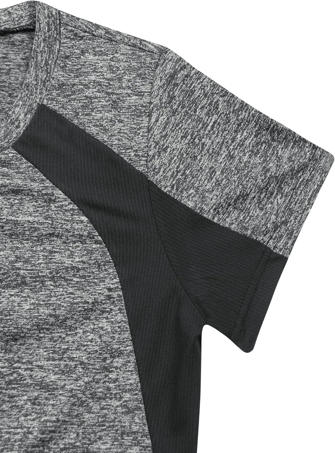 Women's Short Sleeve Round Neck Loose Fitting Athletic Yoga Shirt
