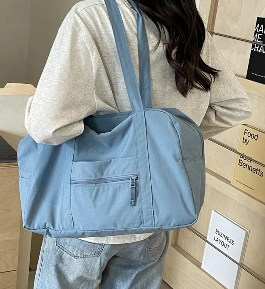 Womens Shoulder Handbag Lightweight Nylon Tote Handbags Large Purse Shopping Work Hobo Bags