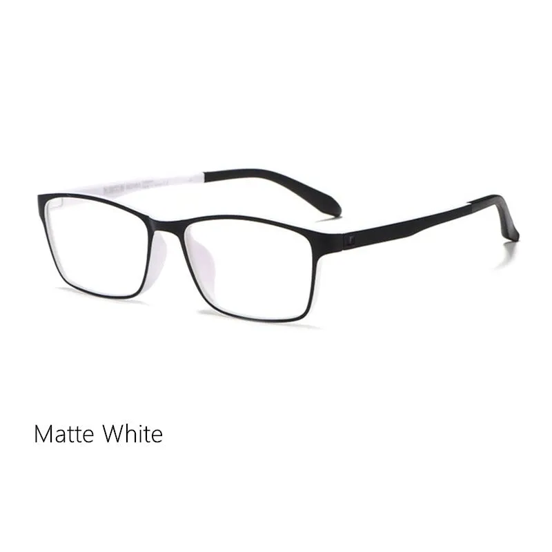 Yimaruili Unisex Full Rim Square Tr 90 Eyeglasses 8870