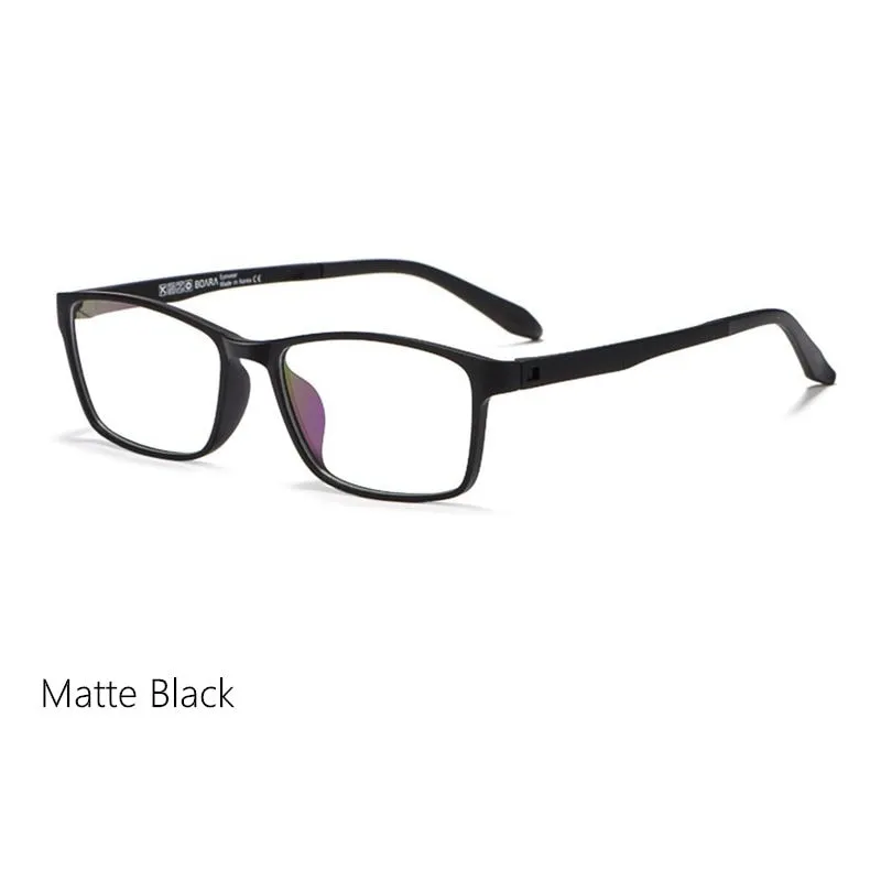 Yimaruili Unisex Full Rim Square Tr 90 Eyeglasses 8870